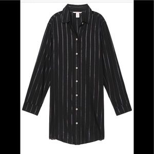 Victoria’s Secret Button Down Sleep Shirt NEW!